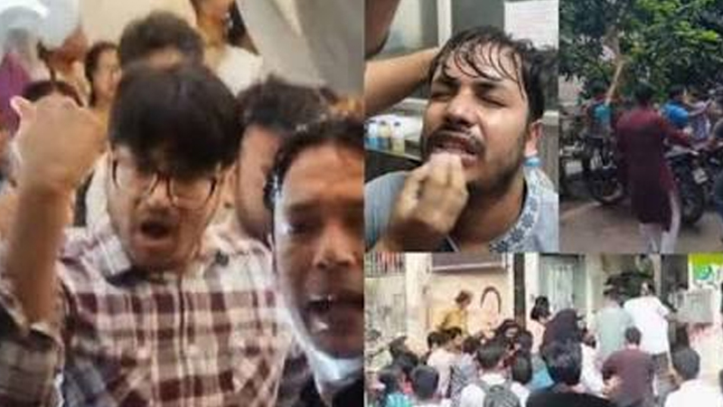 জকসু নেতাদের ওপর হামলার অভিযোগ, ভিপিকে মেরে ক্যাম্পাস ছাড়া করল ছাত্রদল